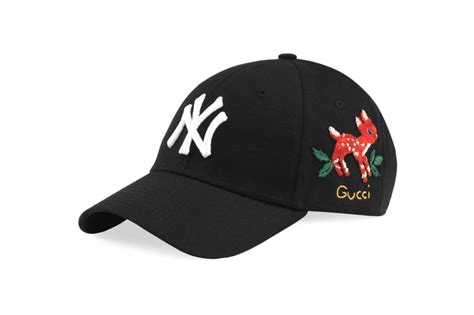 gucci x new york yankees cap|gucci new yankees slip on.